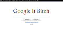 Tablet Screenshot of googleitbitch.com